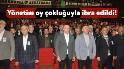 Kocaelispor’da seçimli genel kurul bugün gerçekleştiriliyor. Kocaelispor’un gelir ve gider