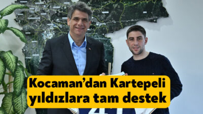 Kartepe Belediye Başkanı Av. M. Mustafa Kocaman, ilçenin yetiştirdiği başarılı