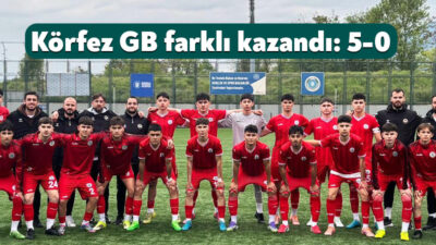 U18 Türkiye Futbol Şampiyonası 1. Kademe eleme maçında Körfez Gençlerbirliği