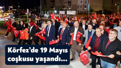 Körfez’de 19 Mayıs Atatürk'ü Anma, Gençlik ve Spor Bayramı kutlamaları