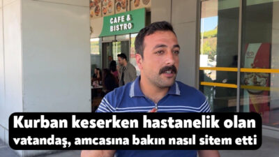 Kocaeli'de Kurban Bayramı'nın ilk gününde kurban keserken yaralanan 11 kişi