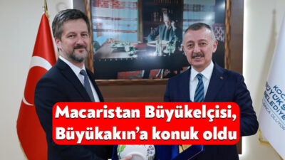 Macaristan Ankara Büyükelçisi Viktor Matis başkanlığındaki heyet, Kocaeli Büyükşehir Belediye