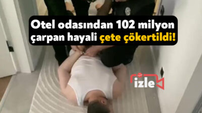 Kocaeli'nin Gebze ilçesi merkezli yürütülen operasyonla, 102 milyon liralık sahte