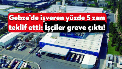 Gebze’de faaliyetlerini sürdüren Procter ve Gamble fabrikasında başlayan toplu sözleşme