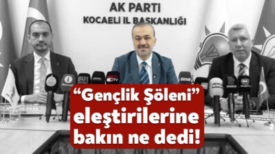 Ak Parti Kocaeli İl Başkanı Şahin Talus, bugün sabah saatlerinde