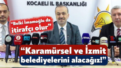 Ak Parti Kocaeli İl Başkanı Şahin Talus, bugün sabah saatlerinde