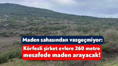 Sedef Kireç Şirketi, Körfez’de maden arama tesisi projesi için Kasım