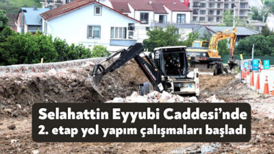 Başiskele Serdar Mahallesi’nde yer alan Selahattin Eyyubi Caddesi’nde 2. etap
