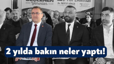 Derince Belediye Başkanı Sertif Gökçe, geride kalan 2 yılını anlatmak