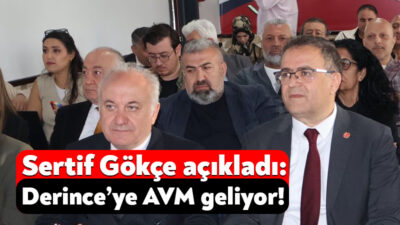 Derince Belediye Başkanı Sertif Gökçe, geride kalan 2 yılını anlatmak