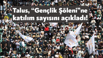Ak Parti Kocaeli İl Başkanı Şahin Talus, bugün sabah saatlerinde
