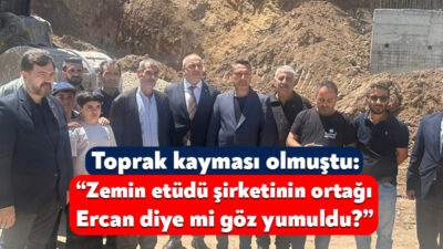 MHP İzmit İlçe Başkanı İlker Kazan, Topçular Mahallesi’nde meydana gelen