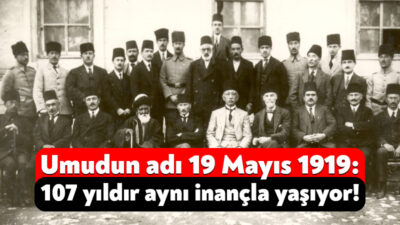 Mustafa Kemal Atatürk’ün 19 Mayıs 1919 tarihinde Bandırma Vapuruna binerek