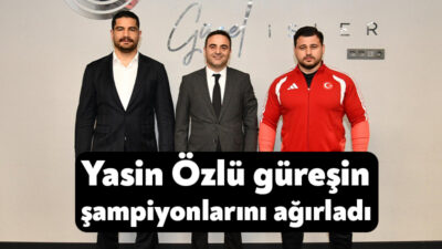 Başiskele Belediye Başkanı M. Yasin Özlü, Türkiye Güreş Federasyonu Başkanı