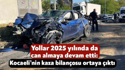 TÜİK, 2025 yılında yurt genelinde meydana gelen trafik kazalarının verilerini