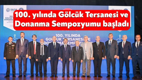 Gölcük Belediyesi ve Piri Reis Üniversitesi iş birliğinde düzenlenen "100.