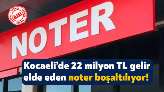 Adalet Bakanlığı, bazı noterlerin yaş tahdidi nedeniyle boşaltılacağını açıkladı. Resmi