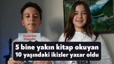 Kocaeli'nin Derince ilçesinde yaşayan 10 yaşındaki ikiz kardeşler Nisa ve