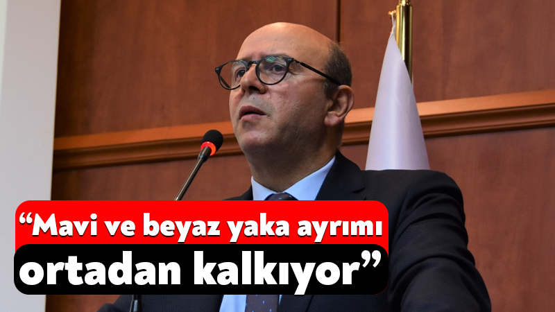 Alaattin Sarı: Mavi ve beyaz yaka ayrımı ortadan kalkıyor Lastik İş Sendikası Genel Başkanı Alaattin Sarı, lastik fabrikalarındaki toplu
