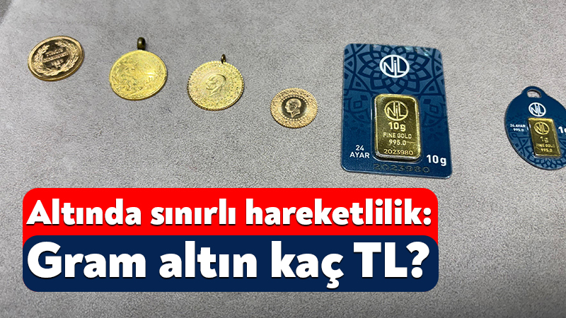 Altında sınırlı hareketlilik: Gram altın kaç TL? Çeyrek altın ne kadar? (9 Haziran 2026 Salı) Altın piyasasında gözler ABD’de açıklanacak enflasyon verilerine çevrildi. Sarı madende