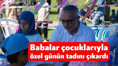 Kocaeli Büyükşehir Belediyesi tarafından Babalar Günü dolayısıyla düzenlenen programda babalar
