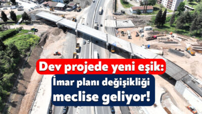 Kocaeli Büyükşehir Belediyesi tarafından yapılan Başiskele Kavşağı Koridor Projesi’nde çalışmalar