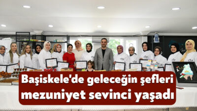 Başiskele Belediyesi tarafından hayata geçirilen Pastacılık Akademisi’nde eğitimlerini başarıyla tamamlayan