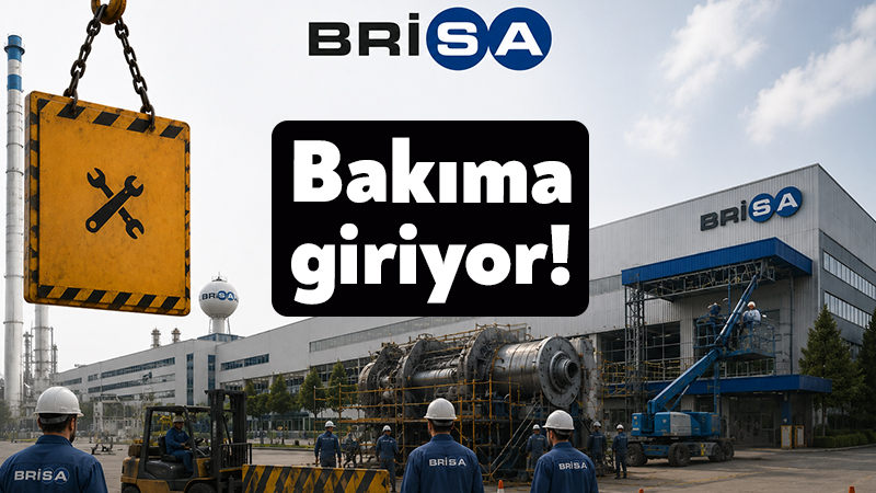Türkiye’nin önde gelen lastik üreticilerinden Brisa, İzmit fabrikasında planlı bakım