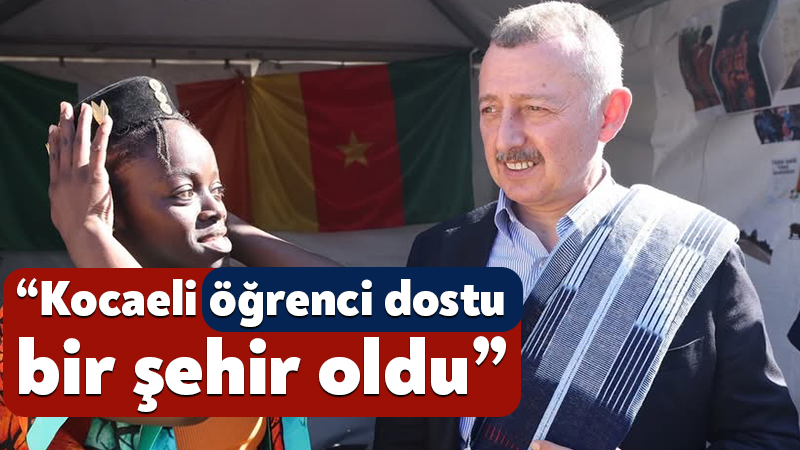Büyükakın: Kocaeli öğrenci dostu bir şehir oldu Kocaeli Büyükşehir Belediyesi’nin İzmit Kent Meydanı’nda gerçekleştirdiği “Uluslararası Kültür Buluşması”