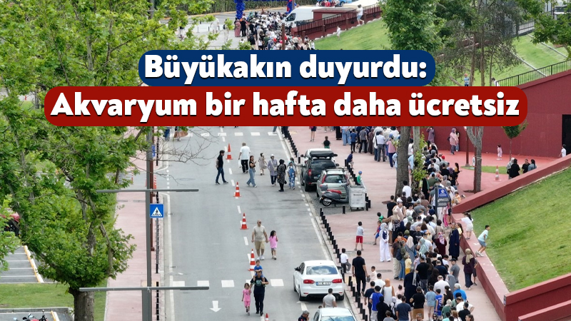 Kocaeli Büyükşehir Belediye Başkanı Tahir Büyükakın, Körfez Aqua Kıtalar Akvaryumu’nun