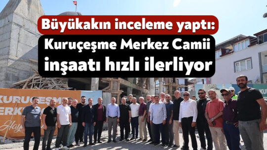 Kocaeli Büyükşehir Belediye Başkanı Tahir Büyükakın, deprem riski nedeni ile