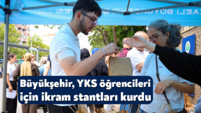 Kocaeli Büyükşehir Belediyesi, Yükseköğretim Kurumları Sınavı'na (YKS) giren öğrencilere ve