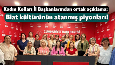 CHP’de mutlak butlan yönetiminin aldığı karar kapsamında Kadın Kolları Genel