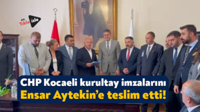 CHP’de mutlak butlan kararı sonrasında olağanüstü kurultay için imza süreci