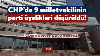 CHP’de mutlak butlan yönetiminin aldığı kararla ihraç talebiyle YDK’ye gönderilen