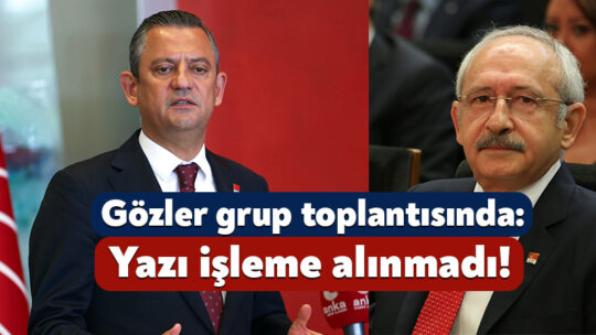 CHP’de gözler yarınki grup toplantısında: Yazı işleme alınmadı! CHP’deki mutlak butlan kararı sonrasında gözler bir yandan da TBMM