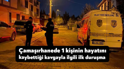 Kocaeli'de çamaşırhanede çalışanlar arasında çıkan ve 1 kişinin hayatını kaybettiği