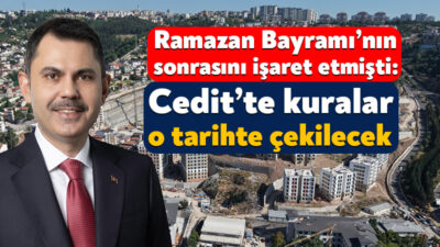 Kocaeli’nin en önemli kentsel dönüşüm çalışmalarının başında gelen Cedit Mahallesi’nde