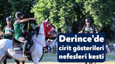 Asırlardır süregelen ata sporu cirit, Büyükşehir Belediyesi’nin destekleriyle Kocaeli’de yaşatılıyor.