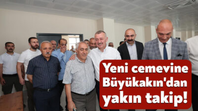 Kocaeli Büyükşehir Belediye Başkanı Tahir Büyükakın, yapımı tamamlanan Derince İmam