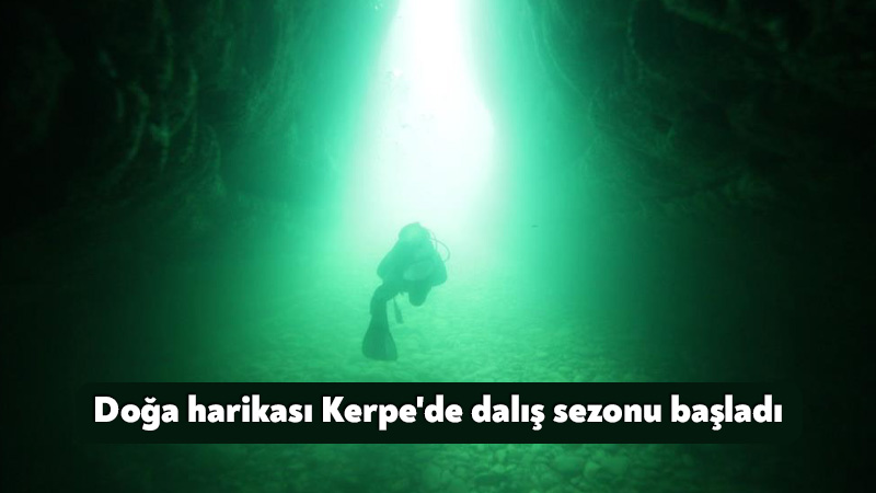 Doğa harikası Kerpe’de dalış sezonu başladı Kocaeli'nin Kandıra ilçesine bağlı Karadeniz'e kıyısı olan turizm bölgesi Kerpe'de