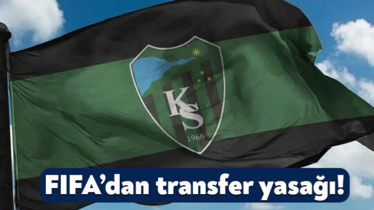 FIFA’dan Kocaelispor’a transfer yasağı! FIFA, Kocaelispor’a geçici transfer yasağı getirdi. FIFA Clearing House sistemi