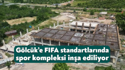 Kocaeli Büyükşehir Belediyesi, Gölcük’e modern spor kompleksi inşa ediyor. Kocaeli’de
