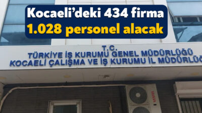 Türkiye’nin en önemli sanayi şehirlerinin başında gelen Kocaeli’de firmalar personel