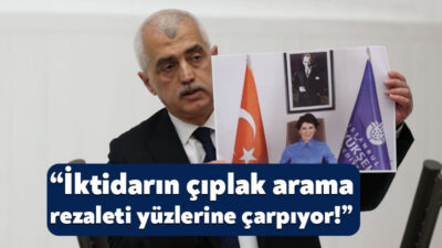 DEM Parti Kocaeli Milletvekili Ömer Faruk Gergerlioğlu, TBMM Genel Kurulu'nda