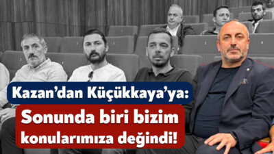 MHP İzmit İlçe Başkanı İlker Kazan, İzmit Belediyesi’ne yönelik ‘arınma’