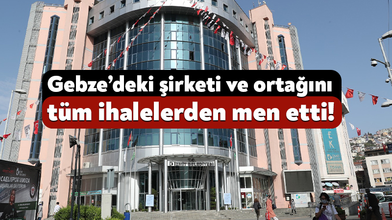 İzmit Belediyesi, Gebze’de faaliyet gösteren Gaziantepli Kardeşler Otomotiv Şirketi’ne ve