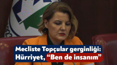 İzmit Belediyesi’nin meclis toplantısında Topçular Mahallesi’ndeki toprak kayması gündeme geldi.