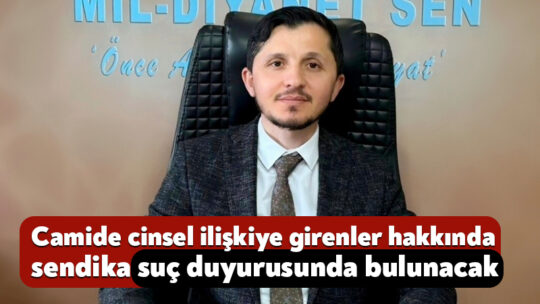 İzmit’teki camide cinsel ilişkiye girmişlerdi: Mil Diyanet Sen suç duyurusunda bulunacak İzmit’teki bir camide geçtiğimiz günlerde iki kişi cinsel ilişkiye girmişti.