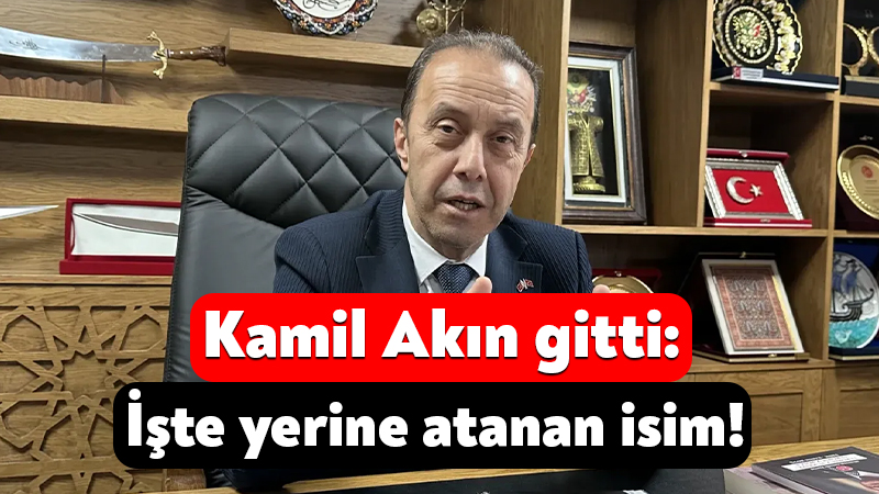 Milliyetçi Hareket Partisi (MHP) Kocaeli İl Başkanlığı'nda Kamil Akın görevden